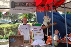 Survival for Life in actie tijdens Bakkeveen tijdens Dodofestival
